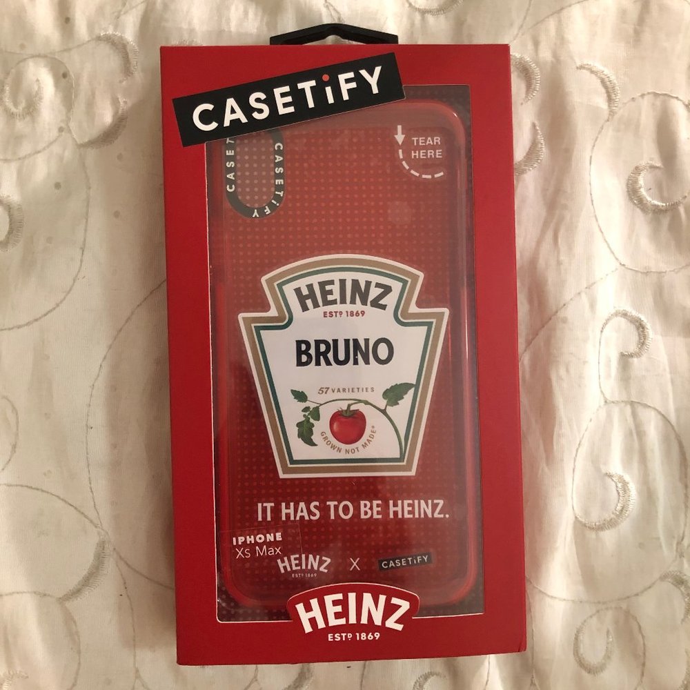 HEINZ Custom Bruno Phone Case iPhone Xs Max